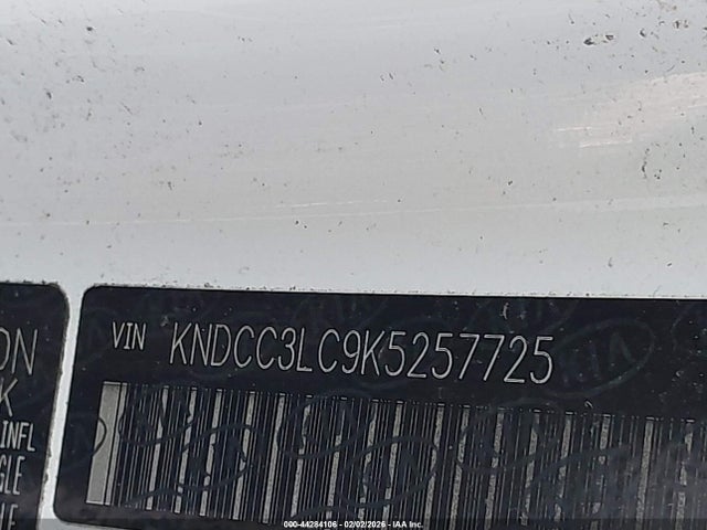 Aukcja sprzedaży 2019 Kia Niro S Touring, vin: KNDCC3LC9K5257725, numer aukcji: 44284106