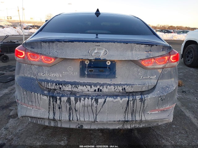 2017 Hyundai Elantra Limited მანქანა იყიდება აუქციონზე, vin: 5NPD84LF8HH023106, აუქციონის ნომერი: 44284268