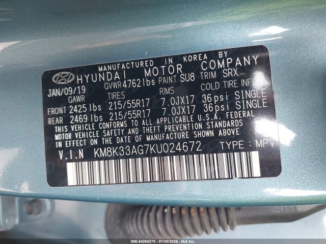 KM8K33AG7KU024672 Hyundai Kona Ev Limited