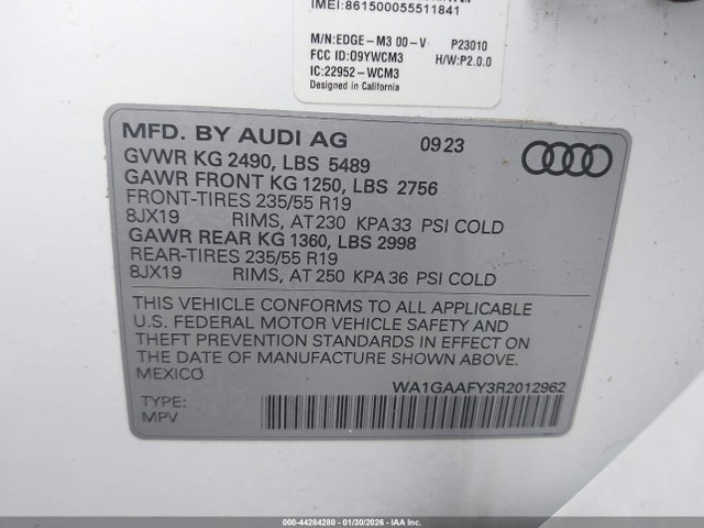 2024 AUDI Q5 WA1GAAFY3R2012962 Photo 8