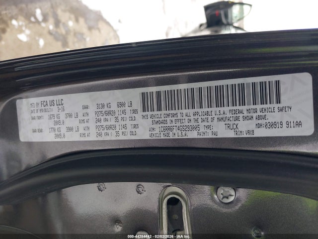 Продаж на аукціоні авто 2016 Ram 1500 Express, vin: 1C6RR6FT4GS293005, номер лоту: 44284442