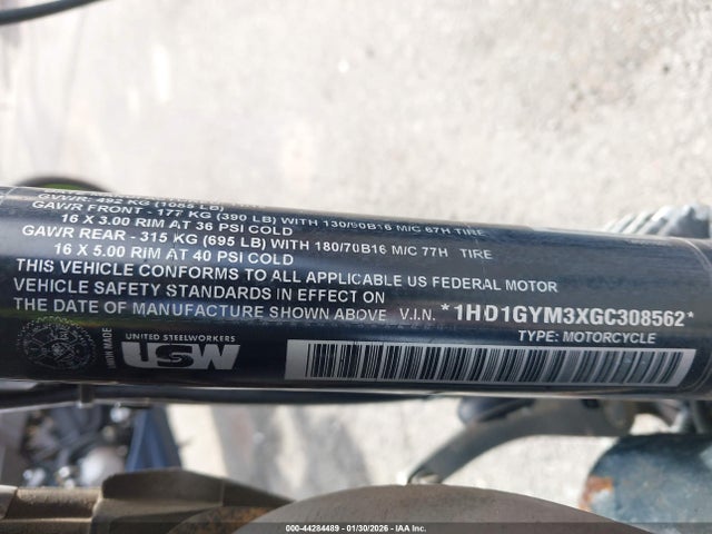 2016 HARLEY-DAVIDSON FXDF 1HD1GYM3XGC308562 Photo 9