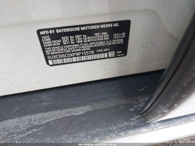 2023 BMW X5 5UXCR6C0XP9P15518 Photo 8