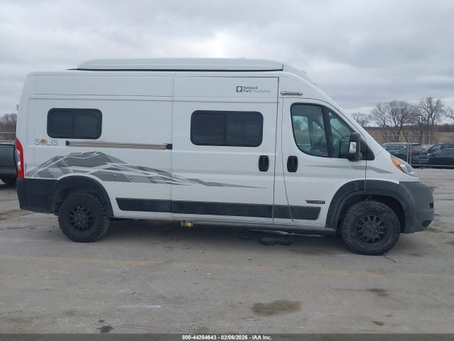 44284643 :رقم المزاد ، 3C6LRVDG6NE135061 vin ، 2022 Ram Promaster 2500 High Roof 159 Wb مزاد بيع