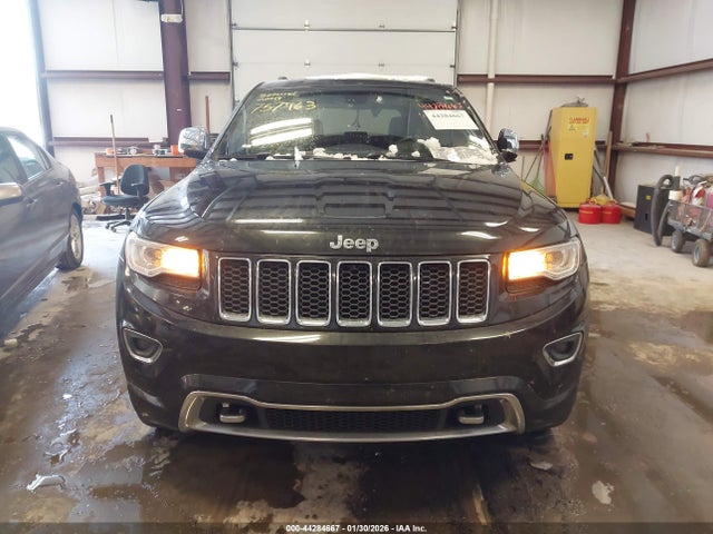 2015 Jeep Grand Cherokee Overland მანქანა იყიდება აუქციონზე, vin: 1C4RJECG7FC757463, აუქციონის ნომერი: 44284667