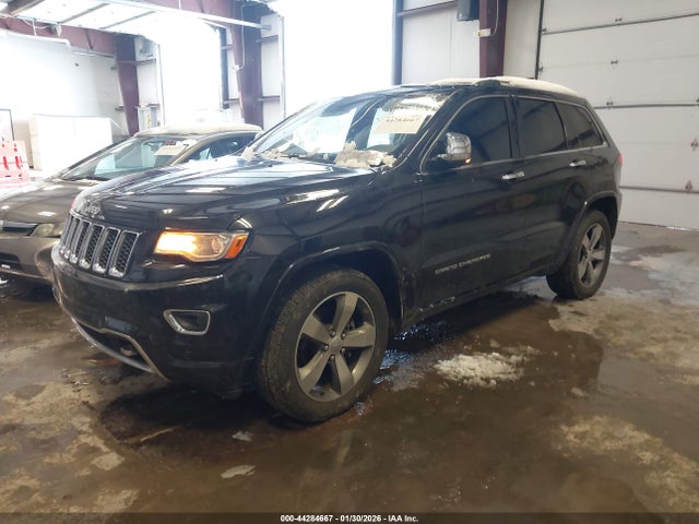 2015 Jeep Grand Cherokee Overland მანქანა იყიდება აუქციონზე, vin: 1C4RJECG7FC757463, აუქციონის ნომერი: 44284667