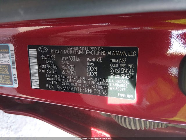 5NMMADTB4RH009056 Genesis Gv70 2.5t Awd