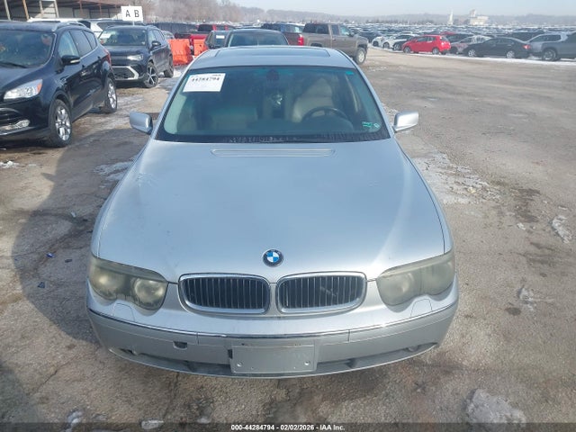 44284794 :رقم المزاد ، WBAGN63452DR05568 vin ، 2002 Bmw 745li مزاد بيع