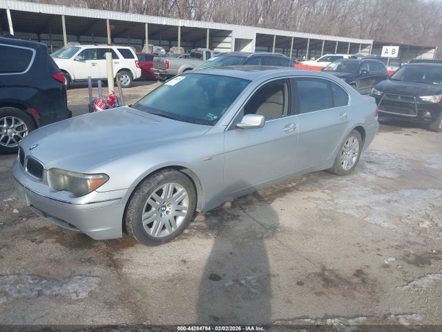 44284794 :رقم المزاد ، WBAGN63452DR05568 vin ، 2002 Bmw 745li مزاد بيع