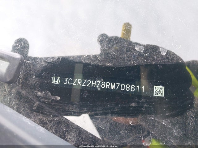 2024 Honda Hr-v Awd Ex-l/awd Ex-l W/o Bsi მანქანა იყიდება აუქციონზე, vin: 3CZRZ2H78RM708611, აუქციონის ნომერი: 44284858