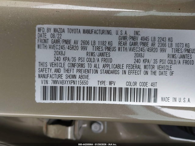 2023 MAZDA CX-50 7MMVABXYXPN115650 Photo 8