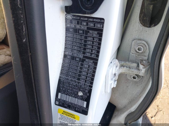 2019 LAND ROVER RANGE ROVER EVOQUE SALVP2RX9KH348177 Photo 8