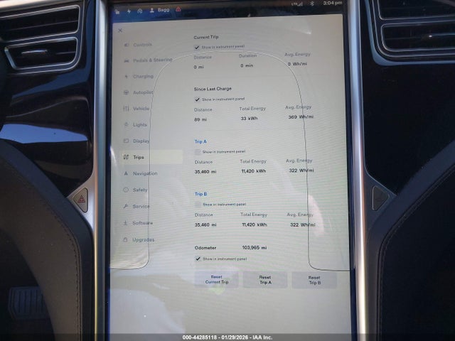 2015 TESLA MODEL S 5YJSA1H17FFP76273 Photo 6