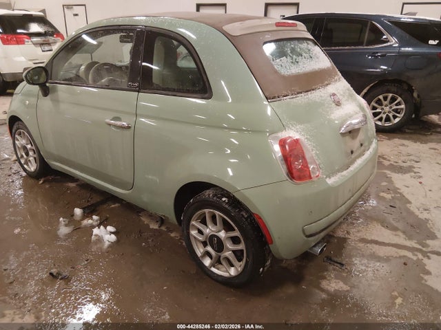 2013 FIAT 500C 3C3CFFDR5DT533255 Photo 2