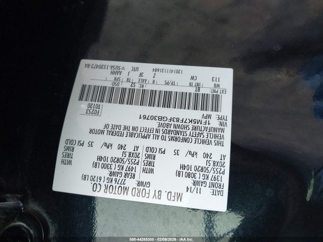 Ford Explorer Limited 2015 1FM5K7F83FGB30761 Image 9