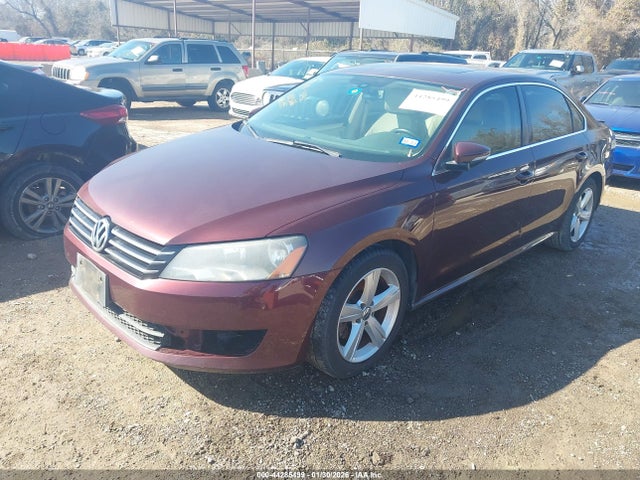 44285499 :رقم المزاد ، 1VWBH7A35CC065395 vin ، 2012 Volkswagen Passat 2.5l Se مزاد بيع