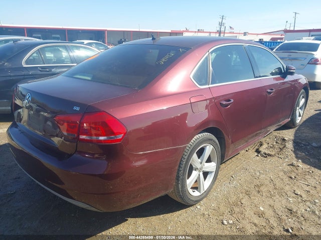 44285499 :رقم المزاد ، 1VWBH7A35CC065395 vin ، 2012 Volkswagen Passat 2.5l Se مزاد بيع