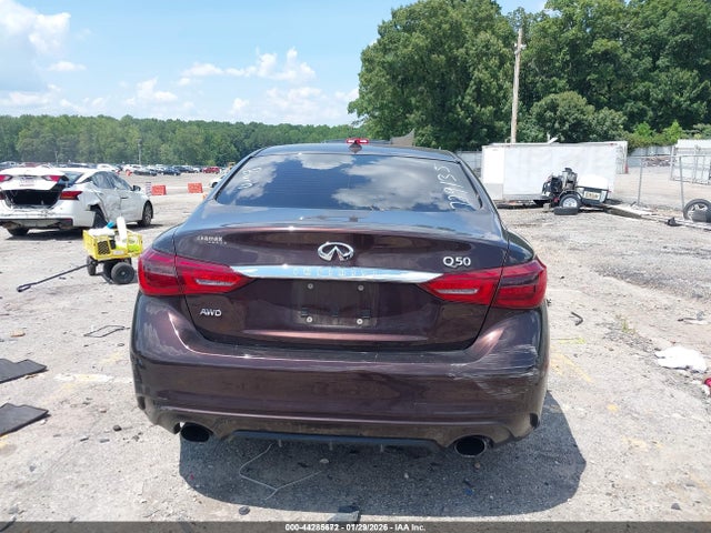 Aukcja sprzedaży 2020 Infiniti Q50 Luxe Awd, vin: JN1EV7AR0LM250500, numer aukcji: 44285672