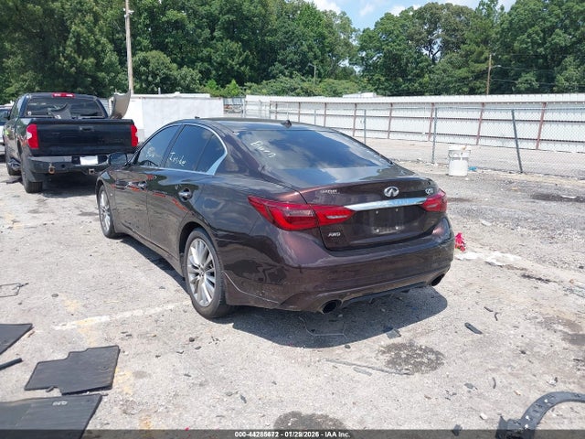 Aukcja sprzedaży 2020 Infiniti Q50 Luxe Awd, vin: JN1EV7AR0LM250500, numer aukcji: 44285672