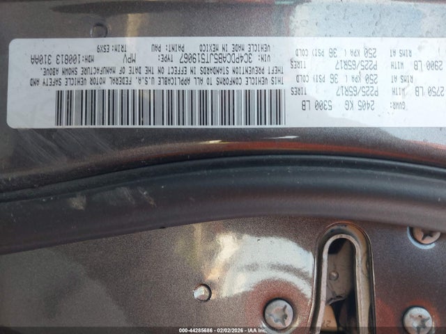 2018 DODGE JOURNEY 3C4PDCAB5JT519067 Photo 8