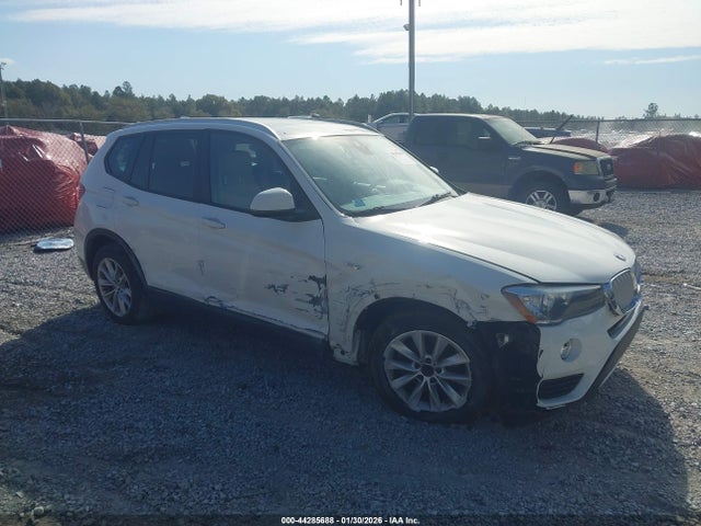 2017 BMW X3 5UXWZ7C31H0X39595