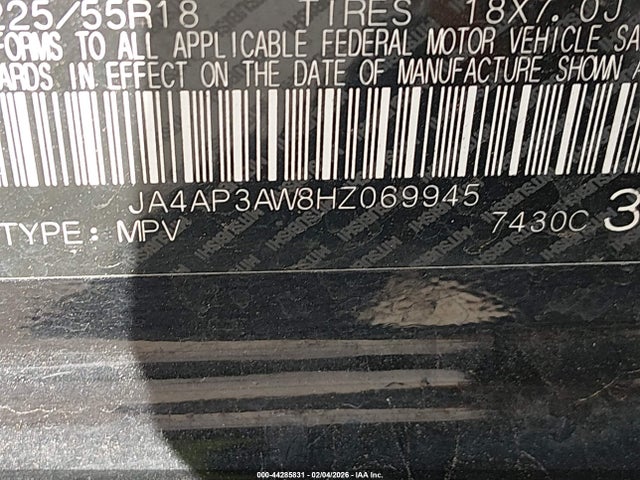 2017 MITSUBISHI OUTLANDER SPORT JA4AP3AW8HZ069945 Photo 8