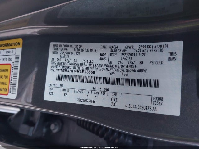 1FTER4HH4RLE16559 Ford Ranger Xlt