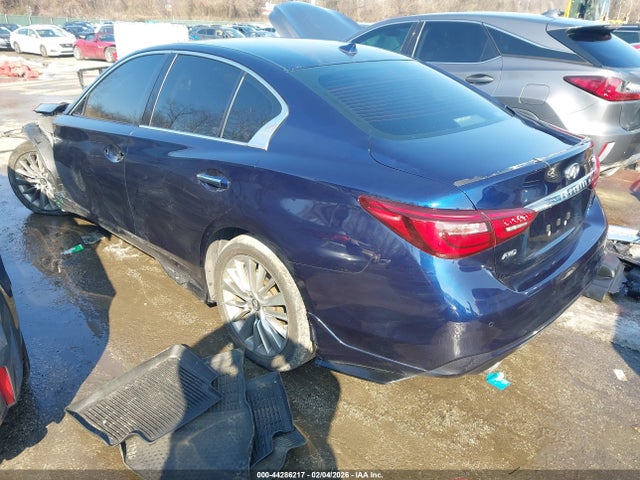 Продажа на аукционе авто 2022 Infiniti Q50 Luxe Awd, vin: JN1EV7BR5NM342705, номер лота: 44286217