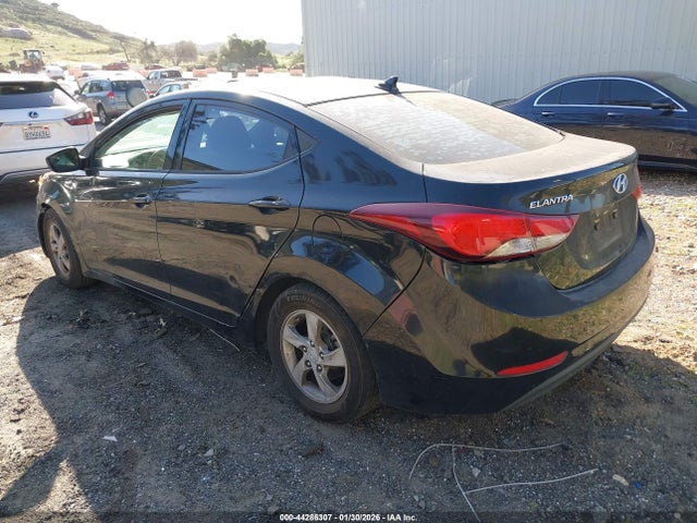 KMHDH4AE4FU381151 Hyundai ELANTRA SE