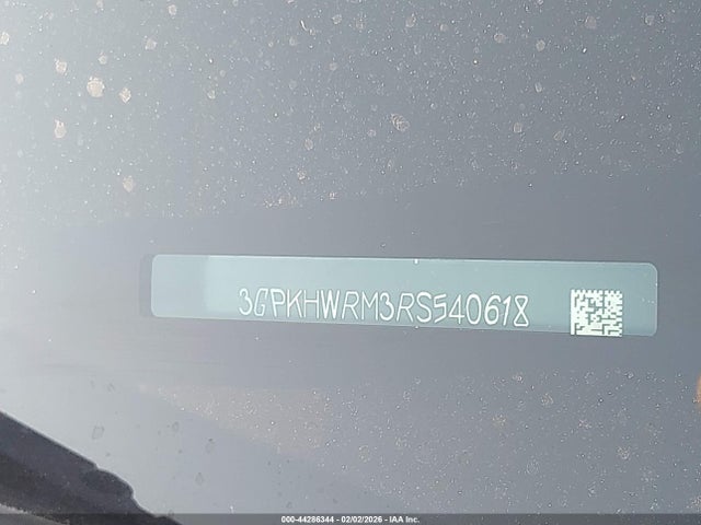 44286344 :رقم المزاد ، 3GPKHWRM3RS540618 vin ، 2024 Honda Prologue Touring مزاد بيع