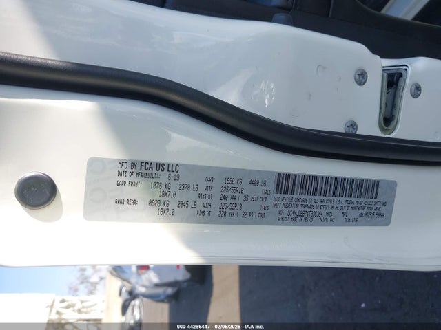 Jeep Compass Altitude Fwd 2019 3C4NJCBB7KT836364 Image 9