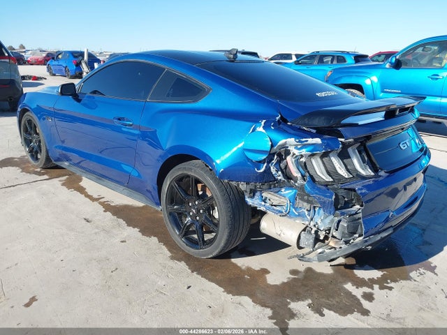 44286623 :رقم المزاد ، 1FA6P8CF3N5149264 vin ، 2022 Ford Mustang Gt Fastback مزاد بيع