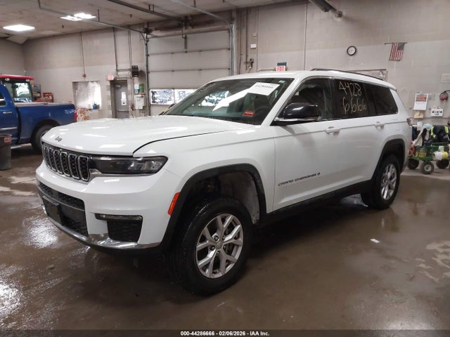 2022 Jeep Grand Cherokee L Limited 4x4 მანქანა იყიდება აუქციონზე, vin: 1C4RJKBG8N8544071, აუქციონის ნომერი: 44286666