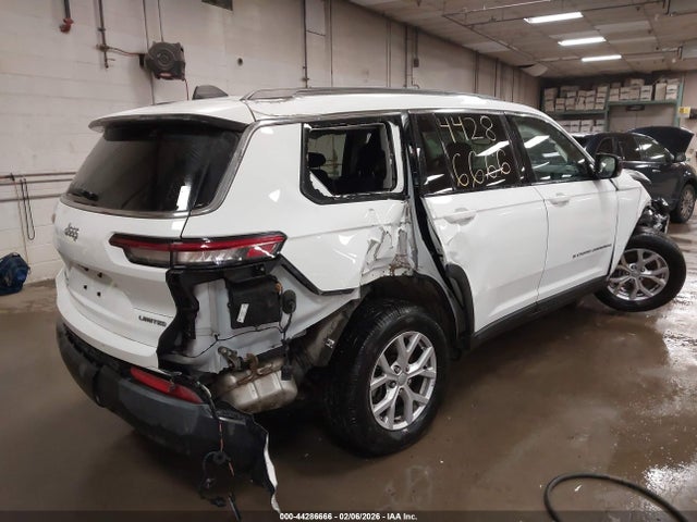 2022 Jeep Grand Cherokee L Limited 4x4 მანქანა იყიდება აუქციონზე, vin: 1C4RJKBG8N8544071, აუქციონის ნომერი: 44286666