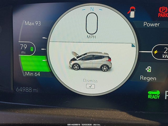Продажа на аукционе авто 2020 Chevrolet Bolt Ev Fwd Premier, vin: 1G1FZ6S04L4135505, номер лота: 44286916
