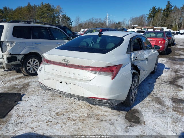 2021 Hyundai Elantra Limited მანქანა იყიდება აუქციონზე, vin: 5NPLP4AGXMH039148, აუქციონის ნომერი: 44287010
