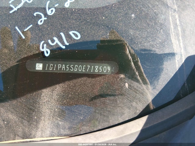 1G1PA5SG0E7185094 Chevrolet Cruze Ls Auto