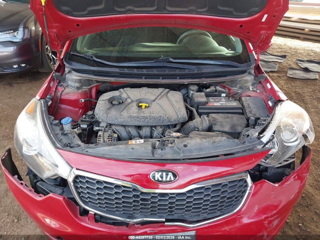 KNAFK4A60G5462339 KIA FORTE LX