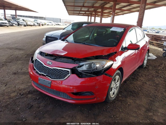 KNAFK4A60G5462339 KIA FORTE LX