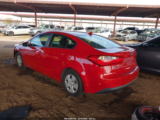 KNAFK4A60G5462339 KIA FORTE LX