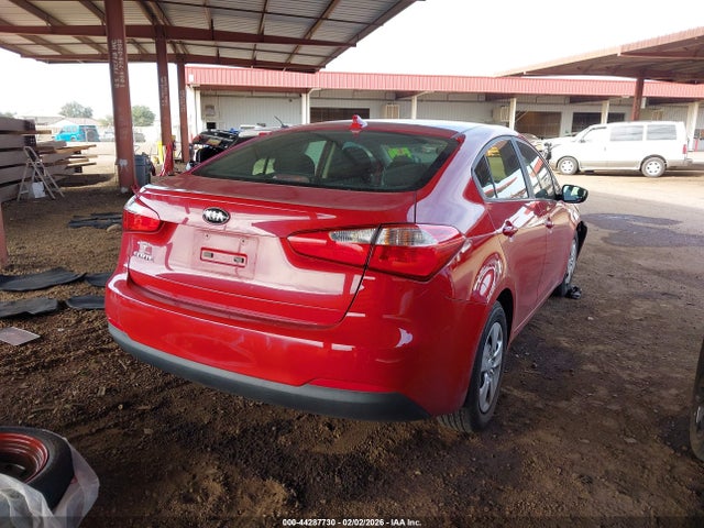 KNAFK4A60G5462339 KIA FORTE LX