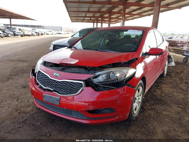 KNAFK4A60G5462339 KIA FORTE LX