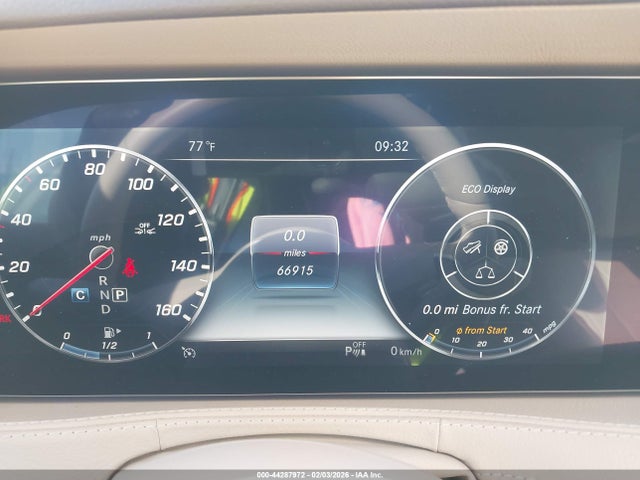 WDDUG6GB9JA392405 Mercedes-Benz S 450