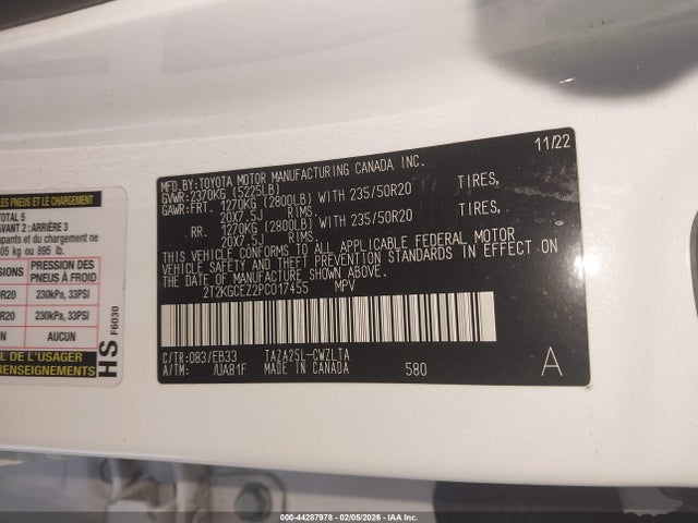 2023 LEXUS NX 350 2T2KGCEZ2PC017455 Photo 8