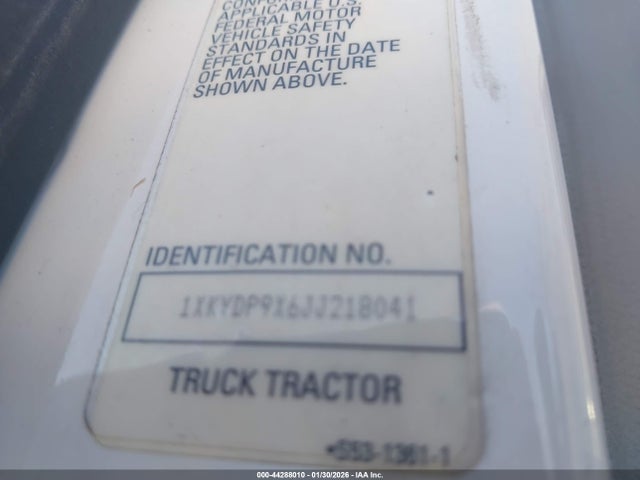 1XKYDP9X6JJ218041 Kenworth T680
