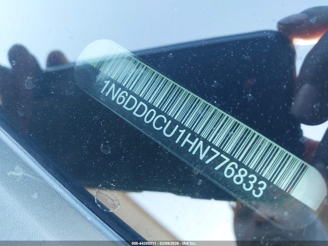 1N6DD0CU1HN776833 Nissan Frontier Sv