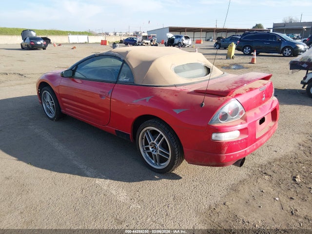 Auction sale of the 2002 Mitsubishi Eclipse Spyder Gs, vin: 4A3AE45G42E061454, lot number: 44288250