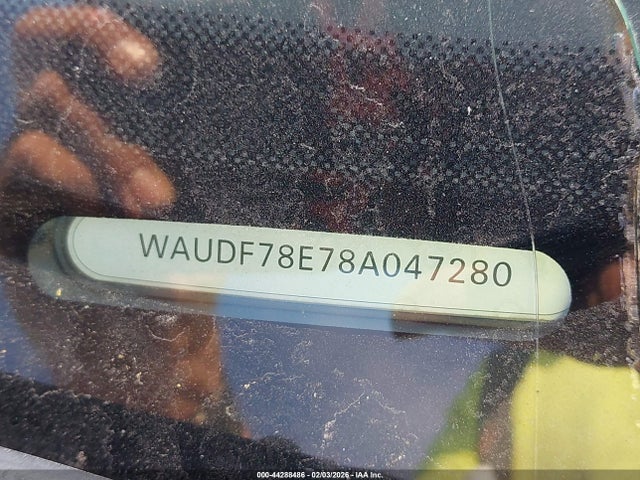 2008 AUDI A4 WAUDF78E78A047280 Photo 8