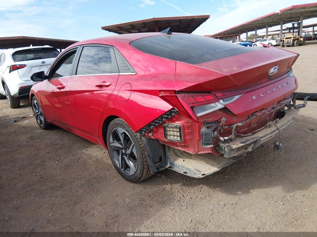 2022 HYUNDAI ELANTRA 5NPLN4AGXNH057592 Photo 2