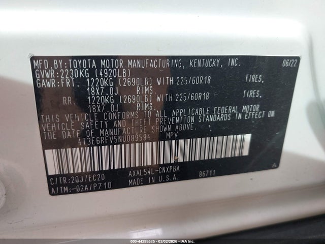 Toyota Rav4 Hybrid Xse 2022 4T3E6RFV5NU089594 Image 9